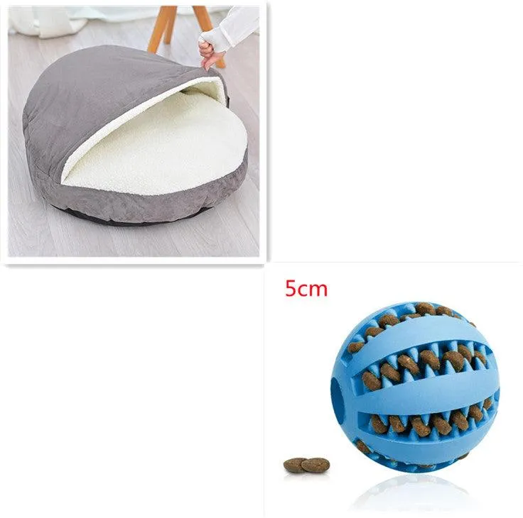 Detachable And Washable Cat Litter Winter Warm Closed