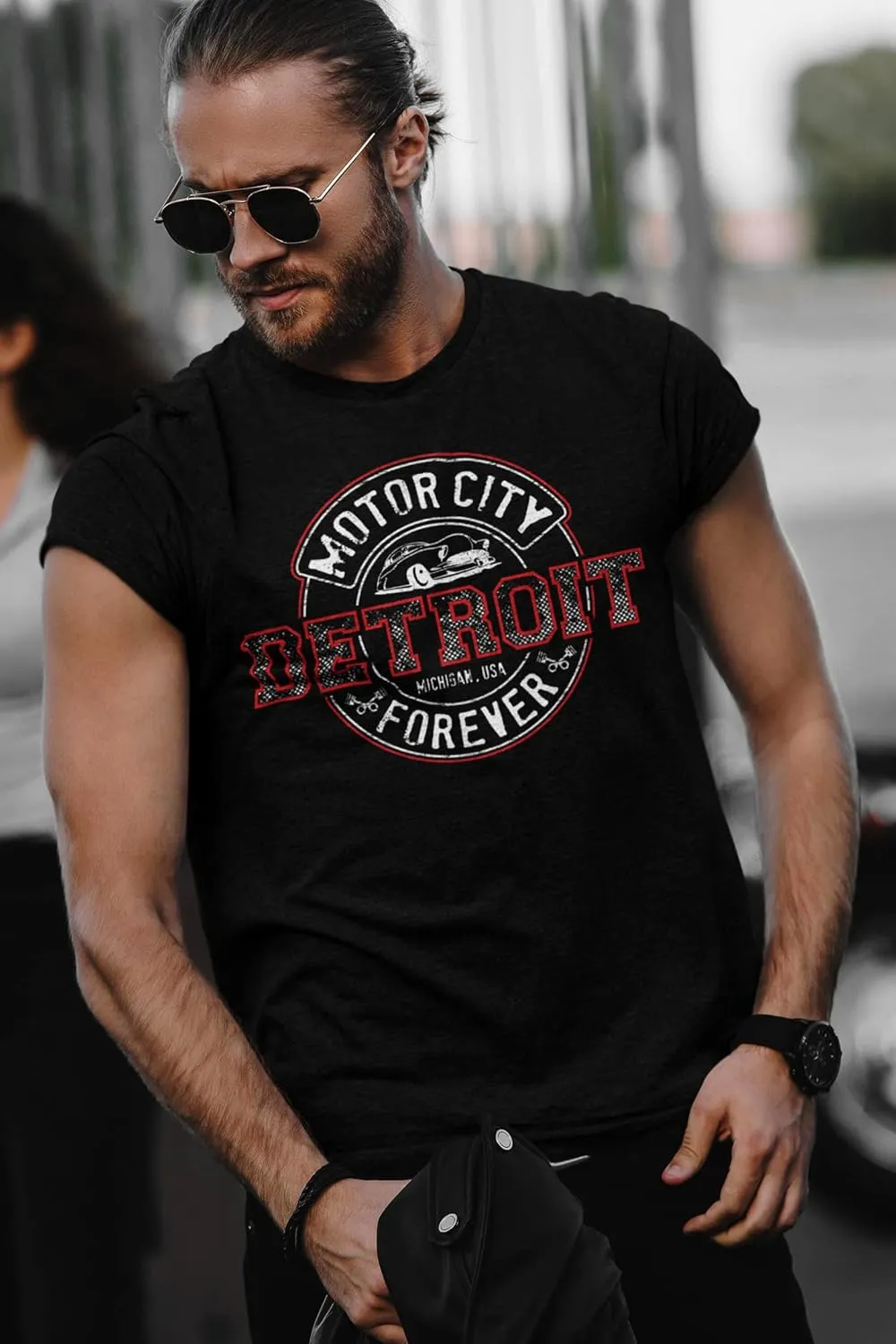 Detroit Shirts for Men by Detroit Rebels T-Shirt Brand. Motor City D Apparel.