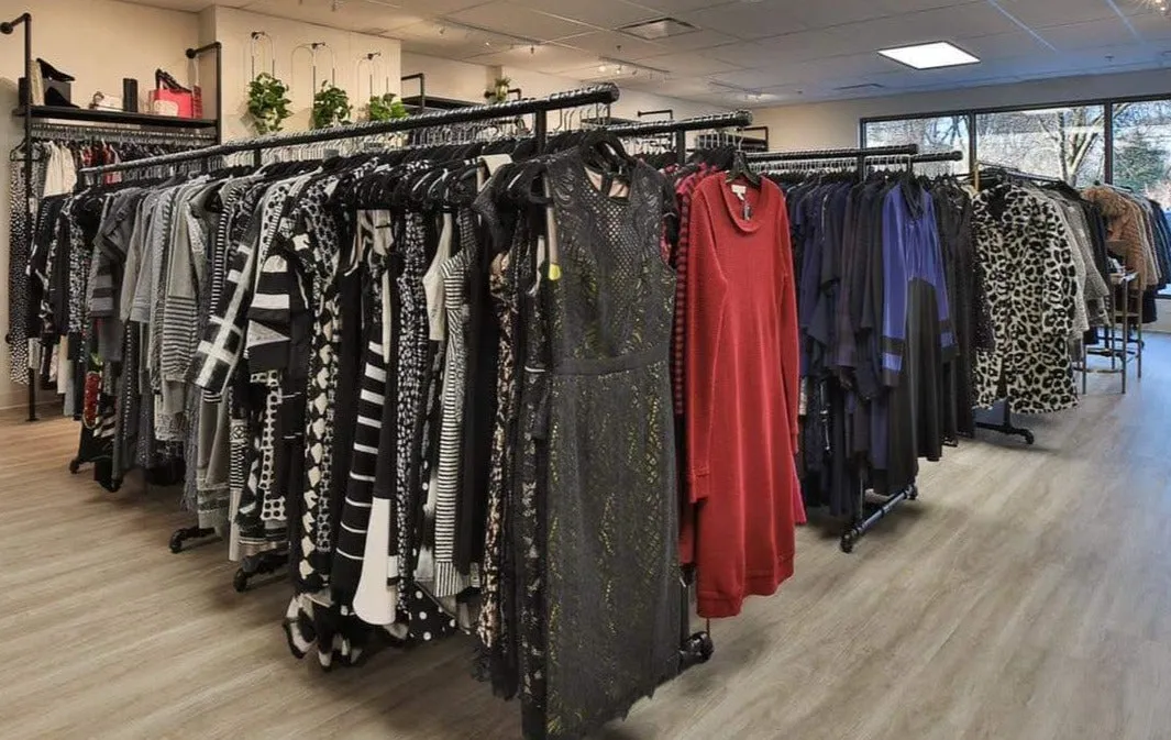 DOUBLE RAIL ADJUSTABLE CLOTHING RACK