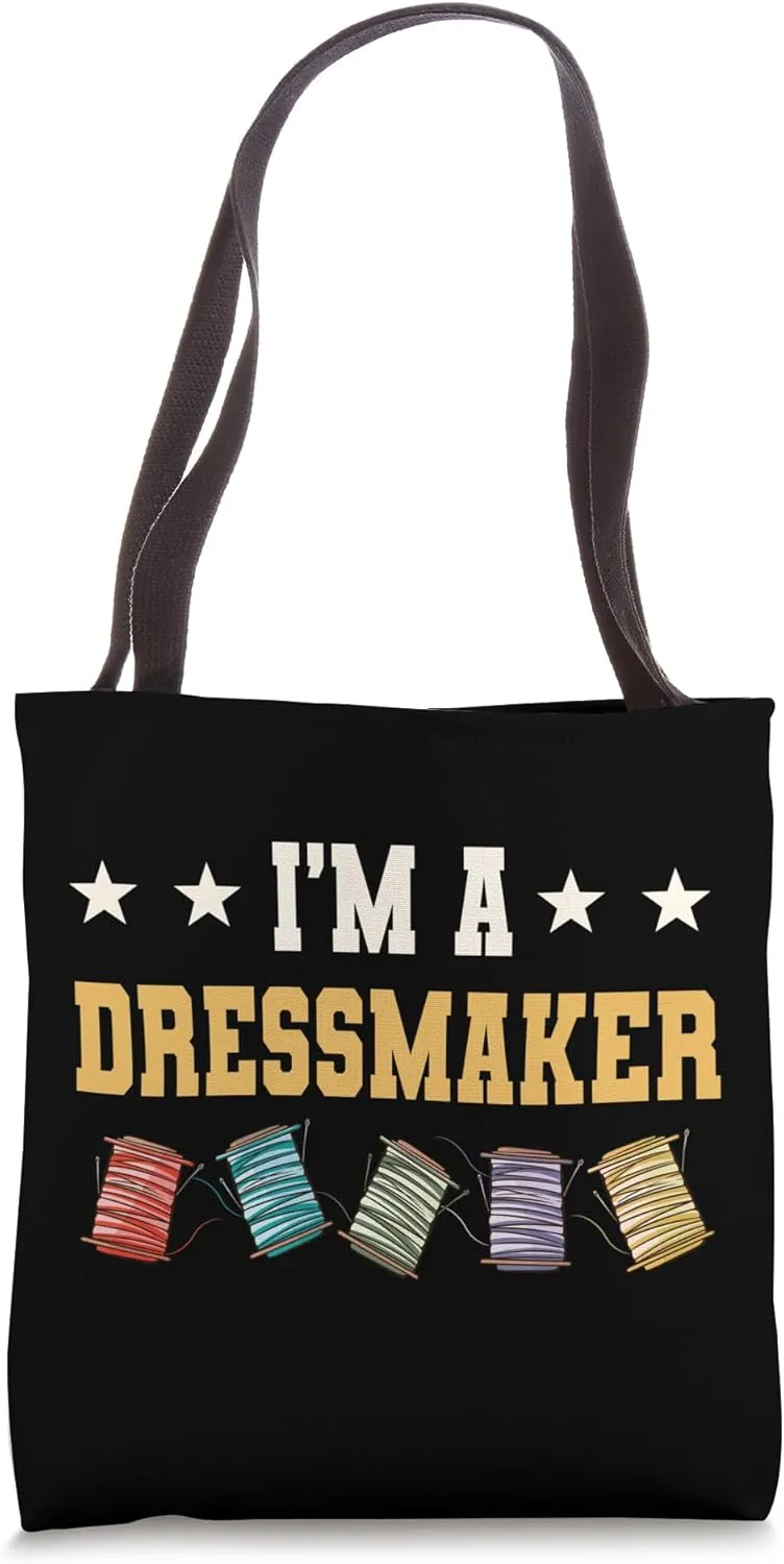 Dressmaker Seamstress Fabrician Tailor Sewer Garment Maker Tote Bag