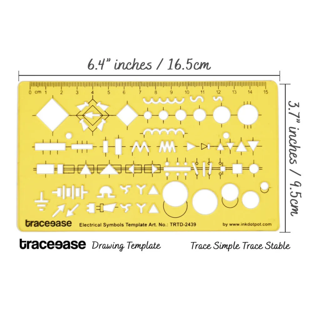 Electrical Drafting Electrical Symbols Template Drawing Stencil