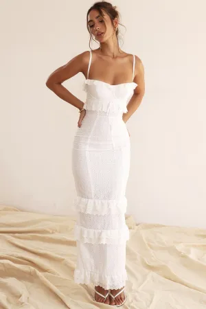 Erin Embroidered Lace Maxi Dress