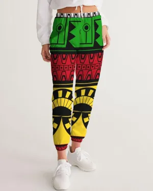 Ethnic Style Personalized Casual Print Elastic Waist Ladies Trousers