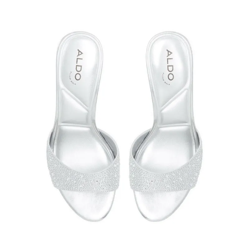 Evelyna Heeled Sandals - Silver