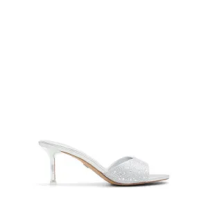 Evelyna Heeled Sandals - Silver