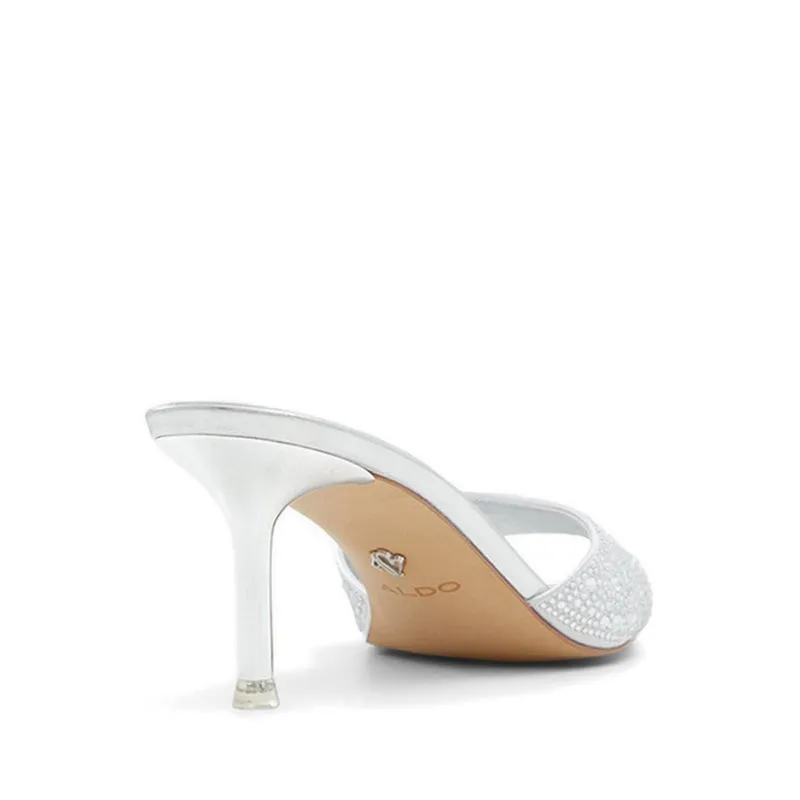 Evelyna Heeled Sandals - Silver