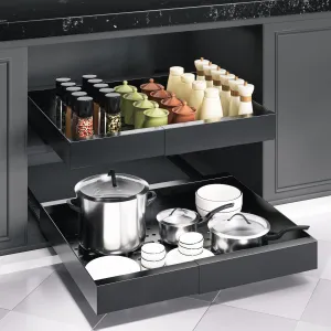 Expandable Cabinet Organizer for Pots and Pans