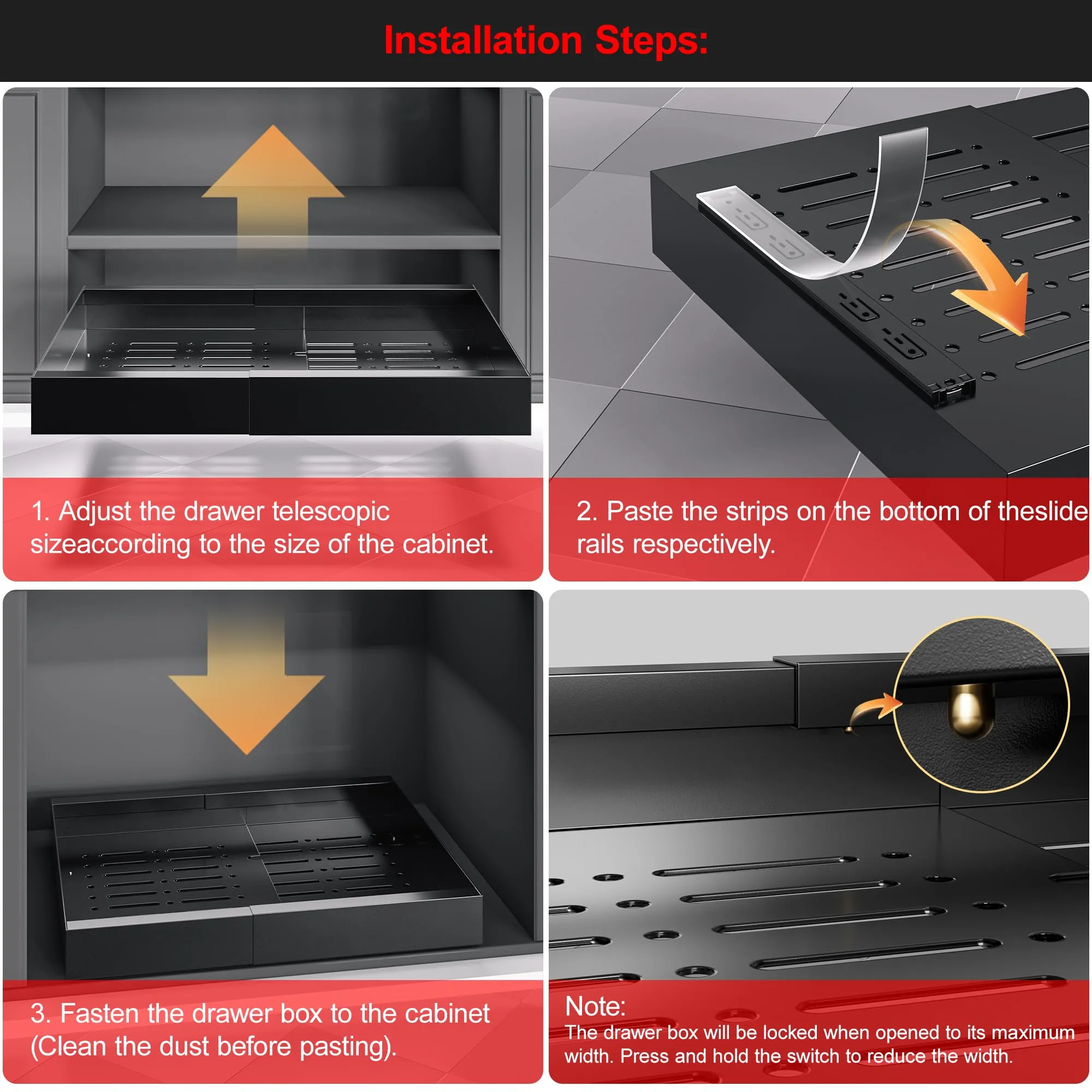 Expandable Cabinet Organizer for Pots and Pans