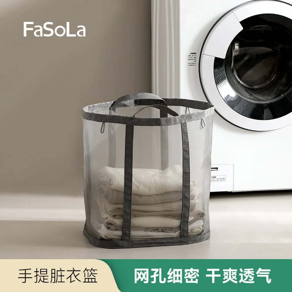 FaSoLa Portable Laundry Basket - Gray
