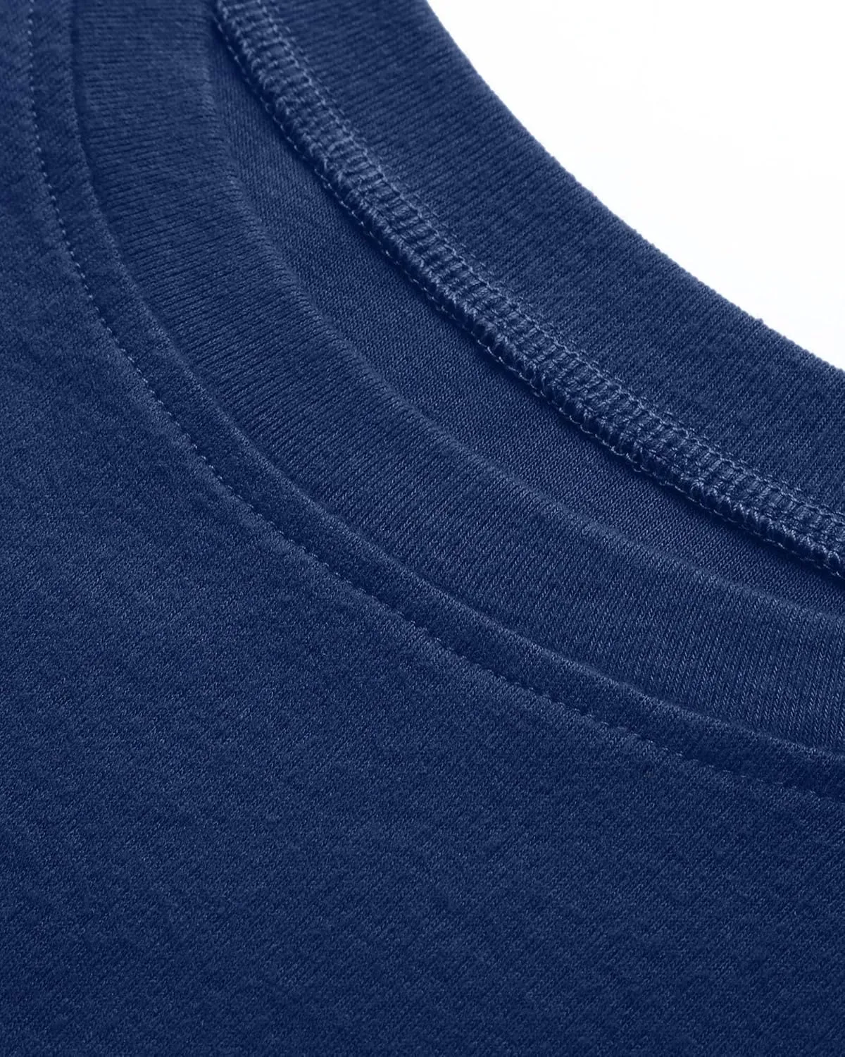 Ficerd 3 Pack Men's Big and Tall Shirts Long Sleeve Cotton Tee Crew Neck Oversize Tops Casual Loose Fit Knitted T Shirts