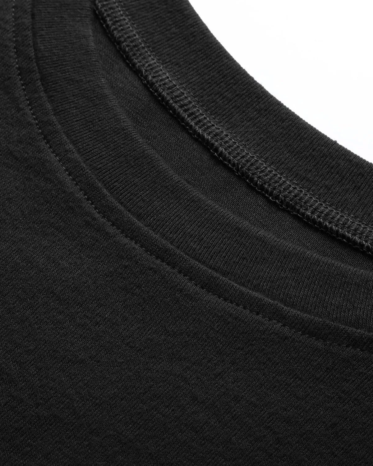 Ficerd 3 Pack Men's Big and Tall Shirts Long Sleeve Cotton Tee Crew Neck Oversize Tops Casual Loose Fit Knitted T Shirts