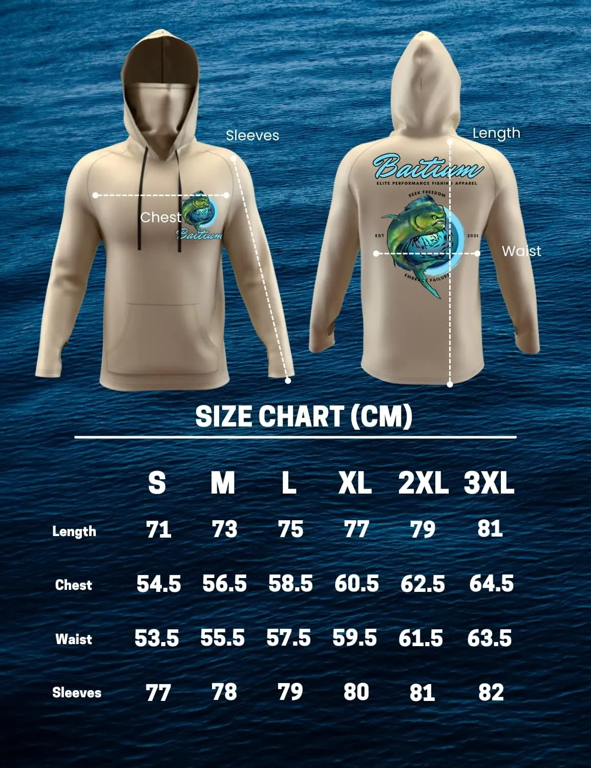 Fishing Shirts for Men,UPF50 Hooded Long Sleeve with Gaiter, Sun Protection Dry Fit Apparel, Face Mask, Fishing Clothes