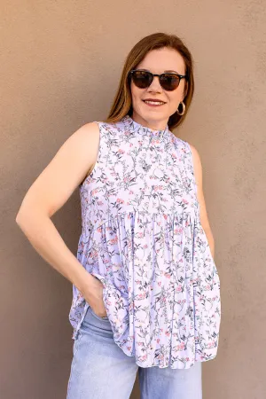 Floral Babydoll Blouse