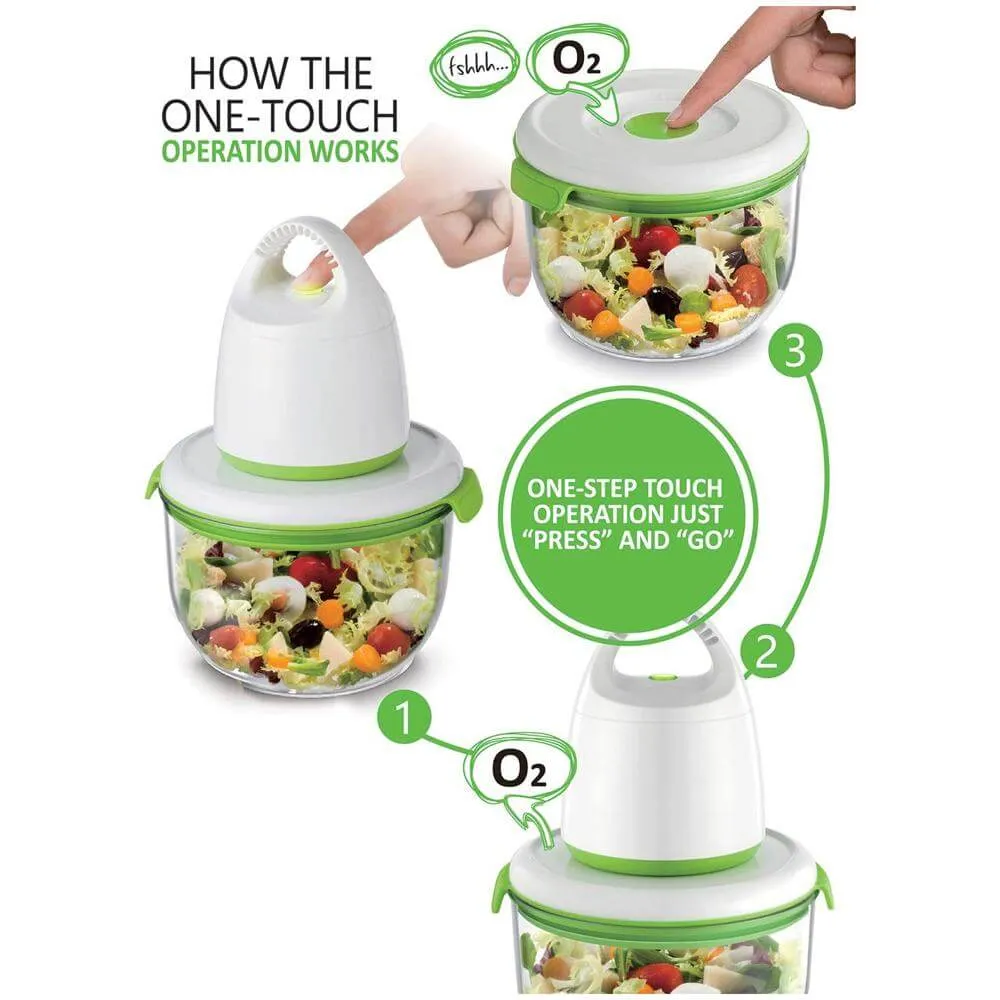 FOSA Smart Turtle Madrid Food Vacuum Storage System Deluxe Family Set(Combo 10 )