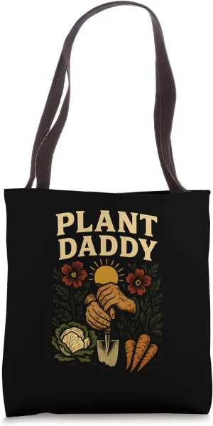 Gardening Plant Daddy Vintage Women's Wildflower. Tote Bag