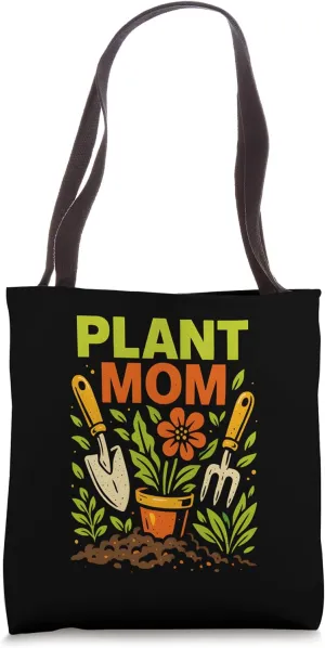 Gardening Plant Mom Vintage Women's Wildflower. Tote Bag