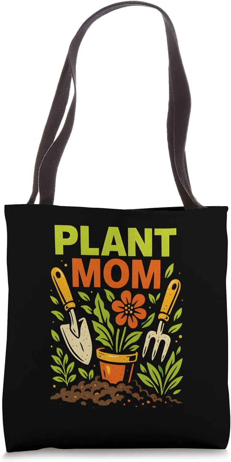 Gardening Plant Mom Vintage Women's Wildflower. Tote Bag