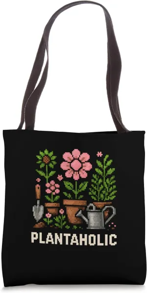 Gardening Plantaholic Vintage Women's Botanical Tote Bag