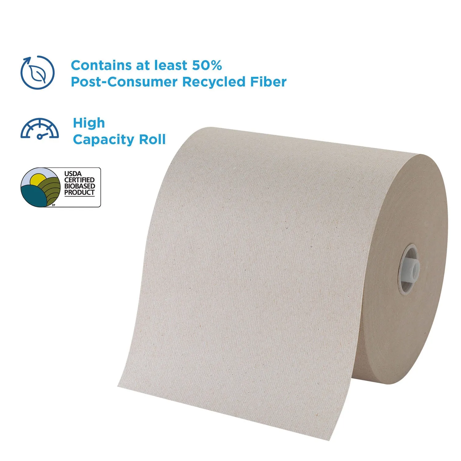 Georgia-Pacific Pacific Blue Ultra Paper Towels, Natural, 7.87 X 1150 Ft, 6 Roll/Carton - GPC26495
