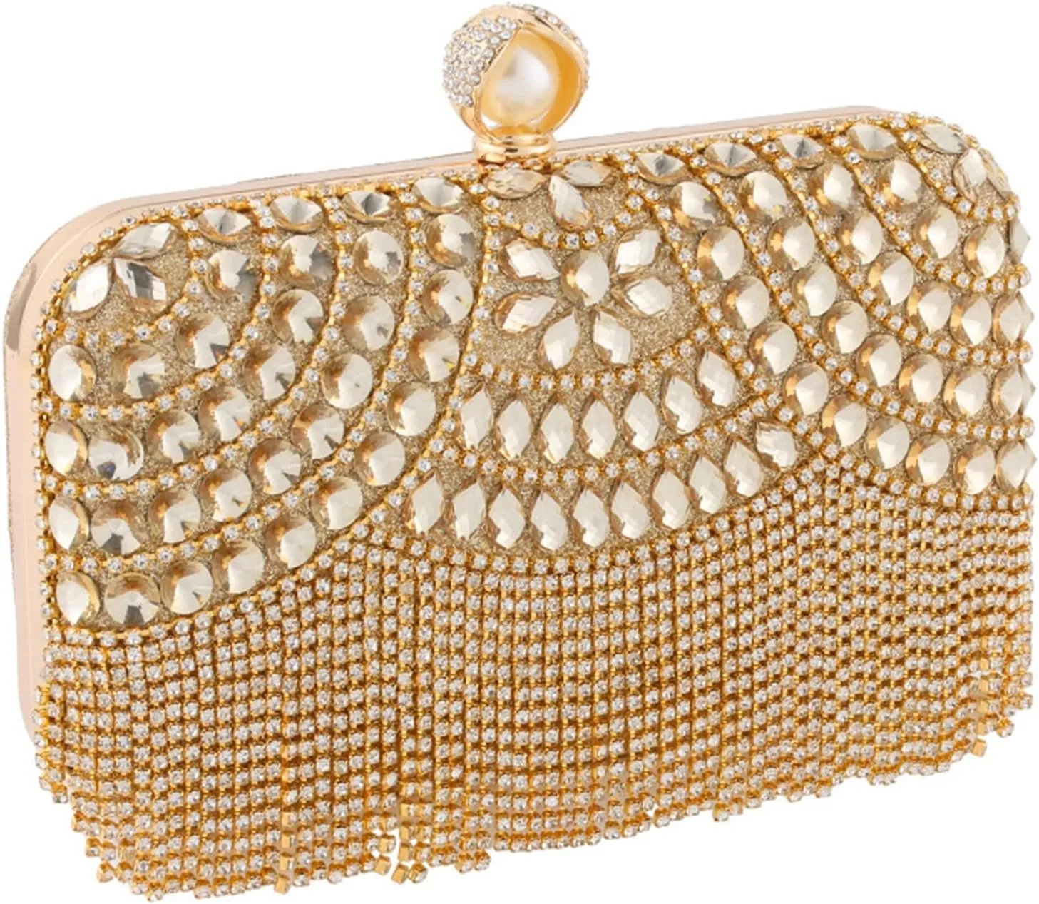 GIBZ Ladies Clutch Bag Women Vintage Shoulder Bag for Party Wedding