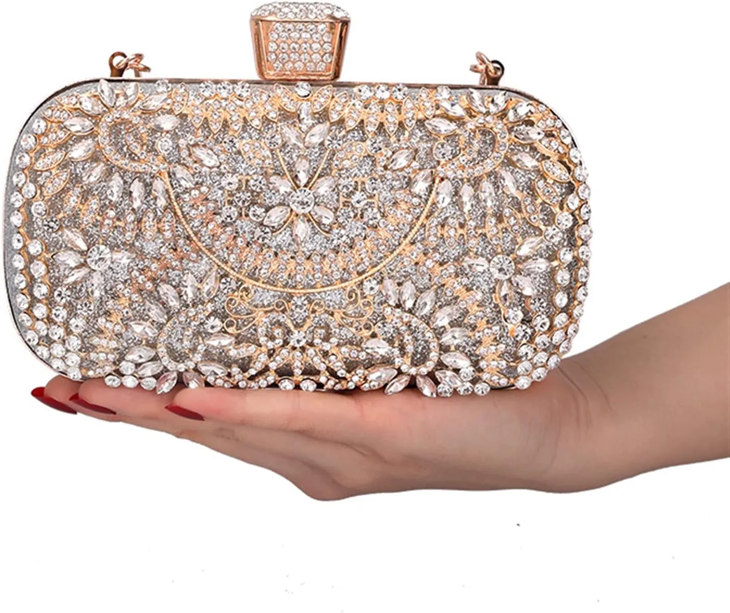 GIBZ Wedding Purse Women Banquet Clutch Dress Evening Bag