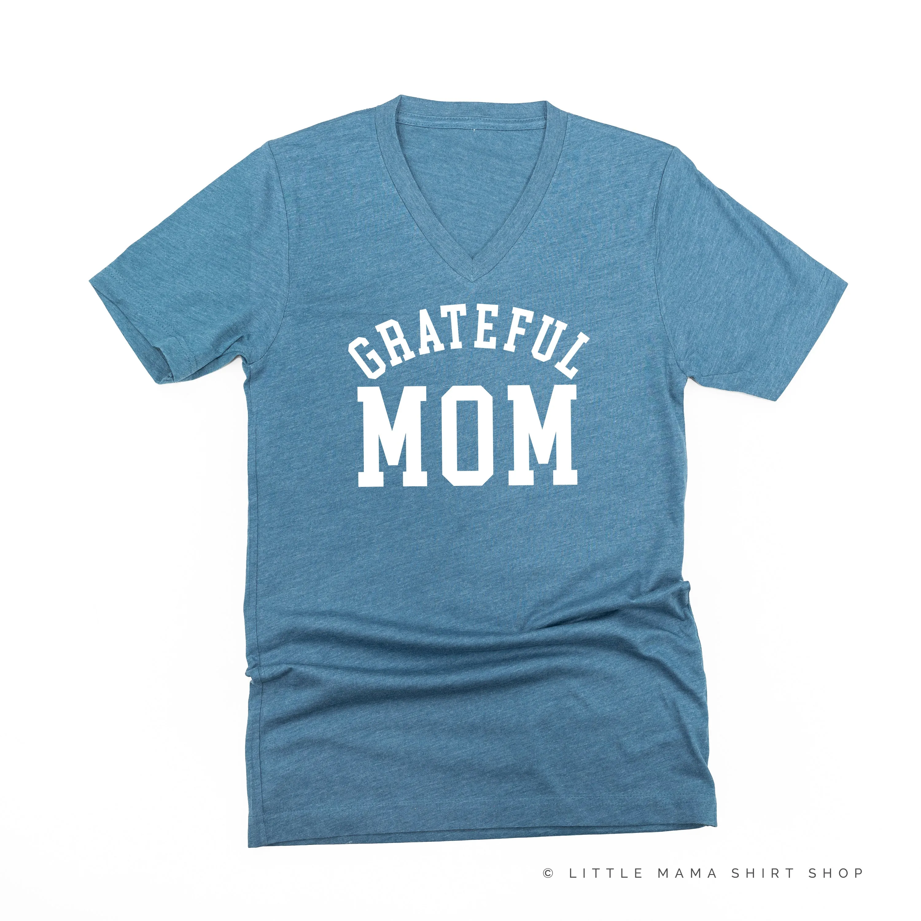Grateful Mom - (Varsity) - Unisex Tee