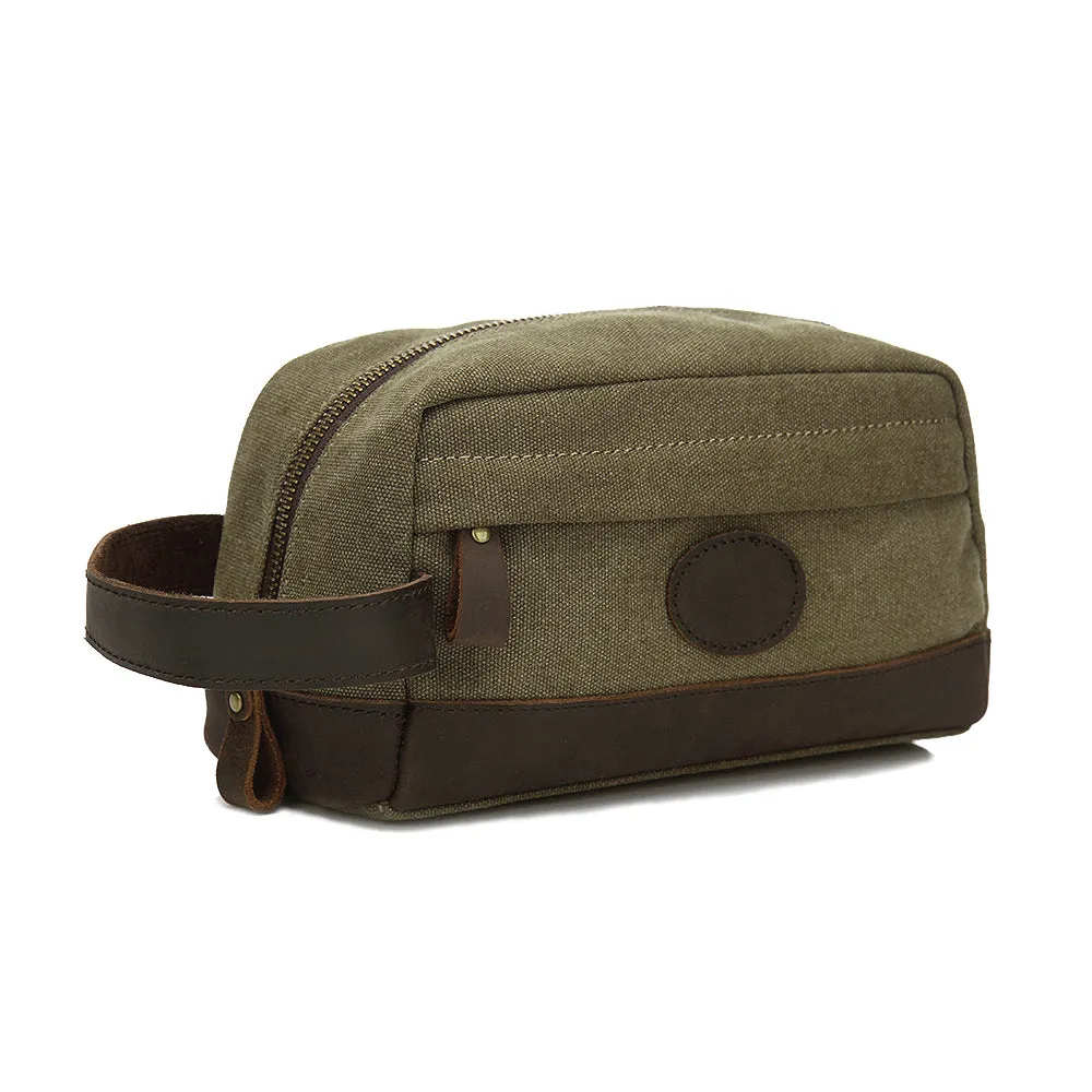 Groomsmen Gifts Monogrammed Toiletry Bag Personalized Dopp Kit Handmade Usher Gift
