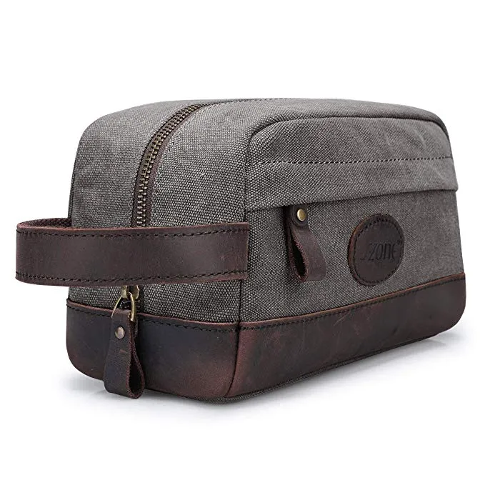 Groomsmen Gifts Monogrammed Toiletry Bag Personalized Dopp Kit Handmade Usher Gift