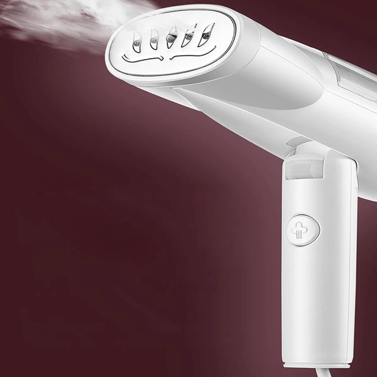 Handheld Portable Garment Steamer 800W Powerful Clothes Steam Iron 3 Gear Fast Heat-Up Fabric Wrinkle Removal 100Ml Water Tank for Travel Home Dormitory