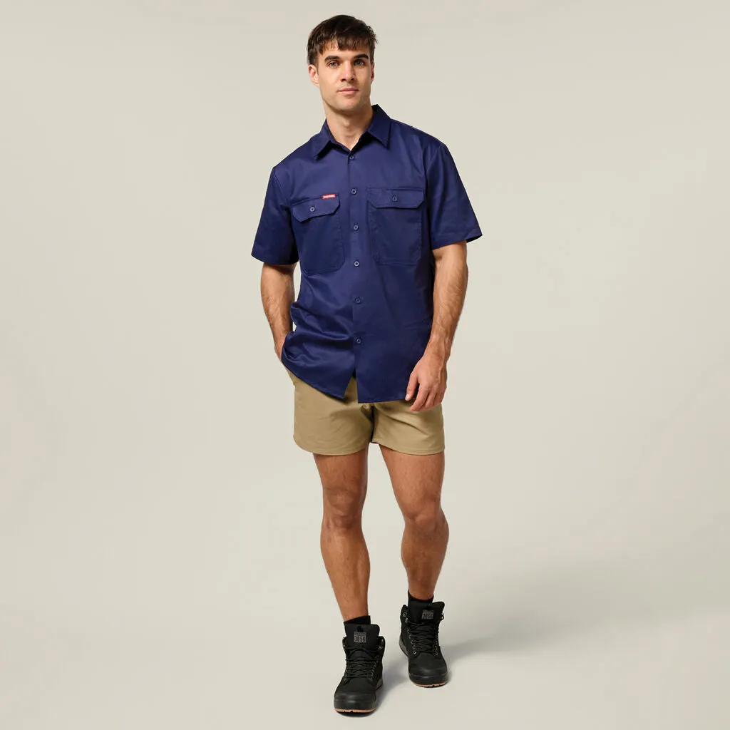 Hard Yakka Relaxed Fit Cotton Drill Short With Belt Loops (Y05350)