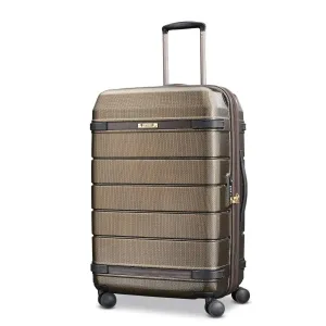 Hartmann Checked-Medium, Bronze Monogram/Espresso