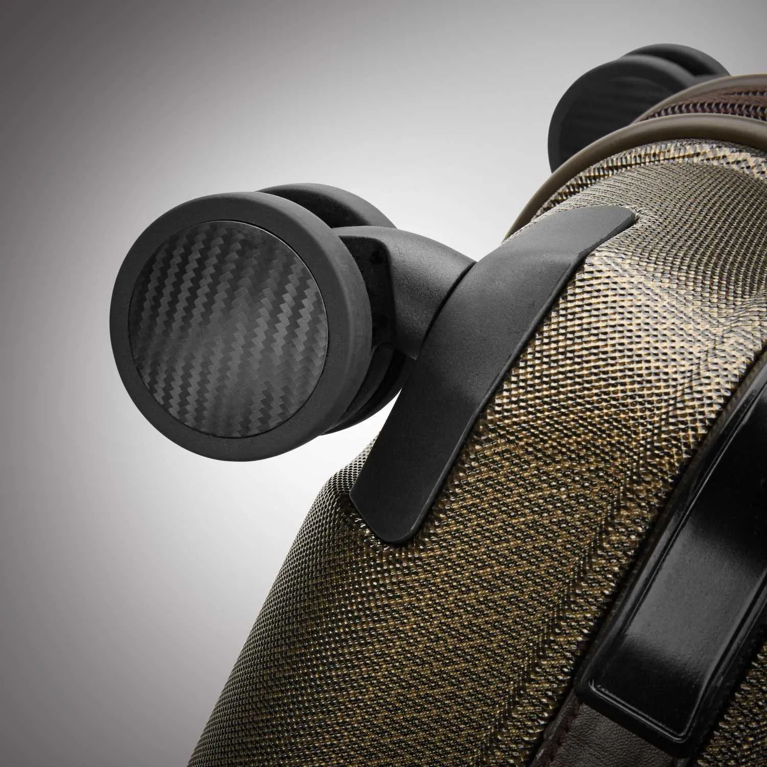 Hartmann Checked-Medium, Bronze Monogram/Espresso