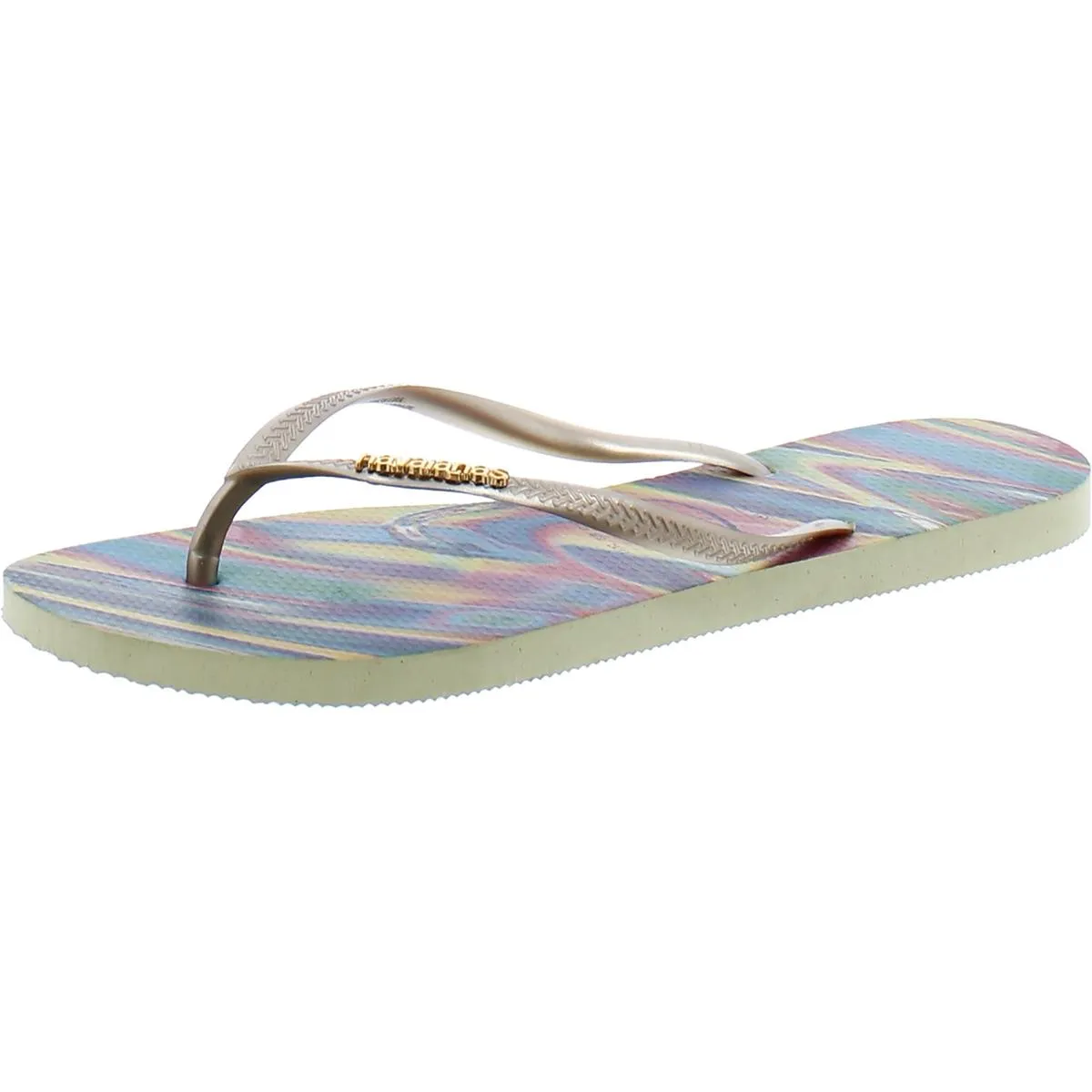 Havaianas Womens Slip On Slide Flip-Flops