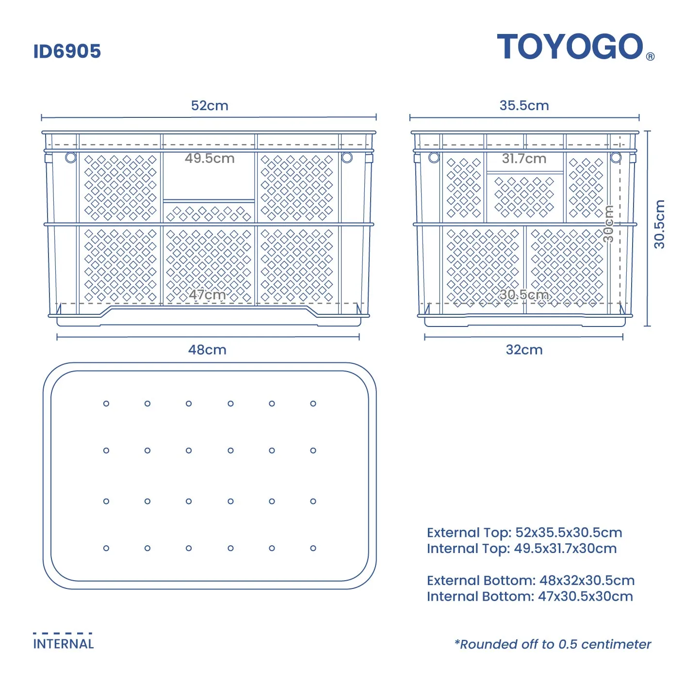 INDUSTRIAL BASKET (ID6905)