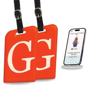 Initials Bag tag G