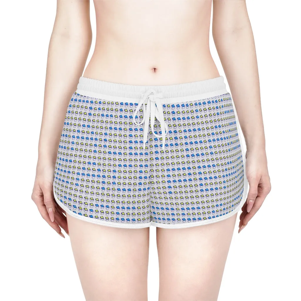 Insook Hwang's art_ Monitor_Peace_Women's Shorts