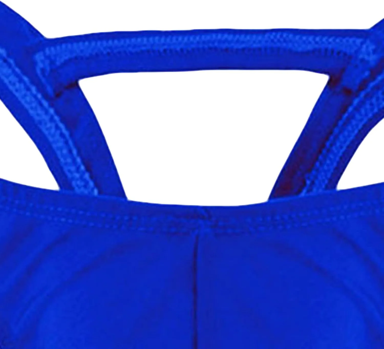 JEsilunmaMY Mens Hollow Bikini Briefs Low Rise Bulge Pouch G-String Swimwear Solid Color Backless Thong Underwear Panties