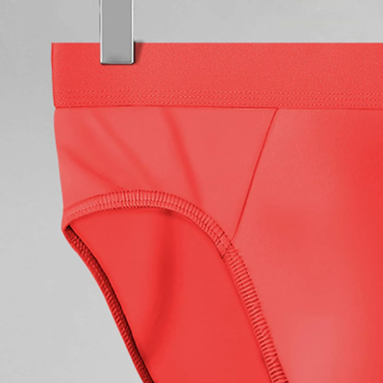 JEsilunmaMY Mens Low Rise Summer Thin Briefs Solid Color Ice Silk Breathable Bikini Briefs Stretch Comfortable Underwear