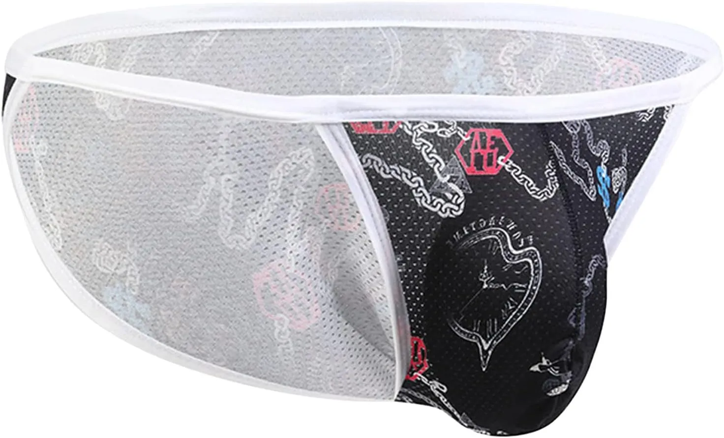 JEsilunmaMY Mens U Convex Thongs Low Rise Bulge Pouch G-String Bikini Briefs Athletic Supporter Underwear Panties Swimsuit