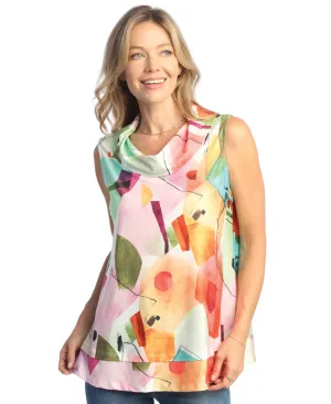 Jess & Jane "Livia" Quill Texture Sleeveless Top - QT1-1906