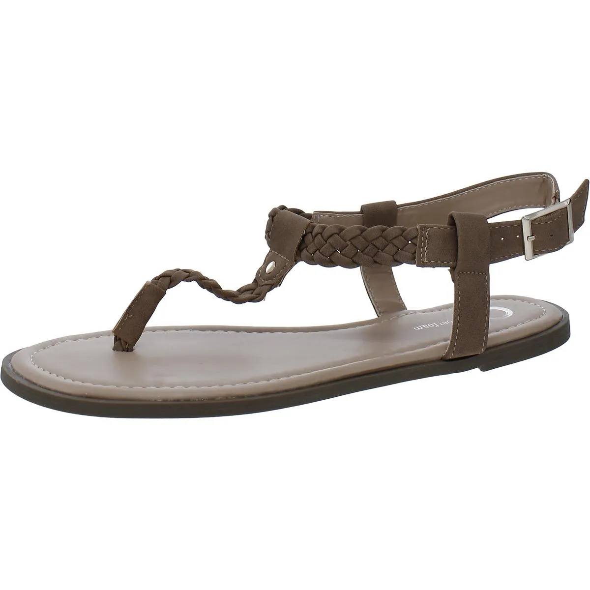 Journee Collection Womens Slingback Slip On Flip-Flops