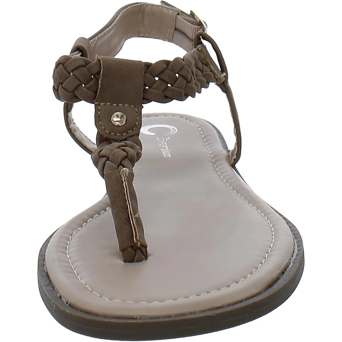 Journee Collection Womens Slingback Slip On Flip-Flops