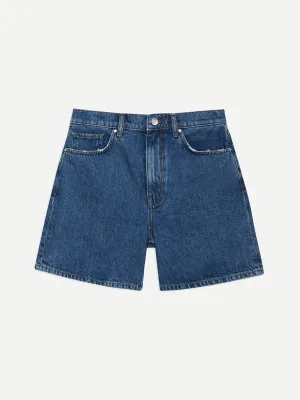 Kat Short in Medium Indigo