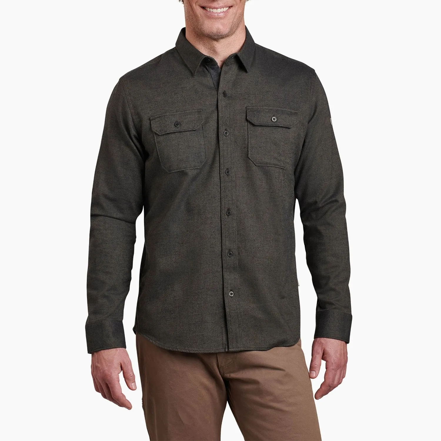 KÜHL  Men's  DESCENDR Long Sleeve Button-Down Flannel Work Shirt
