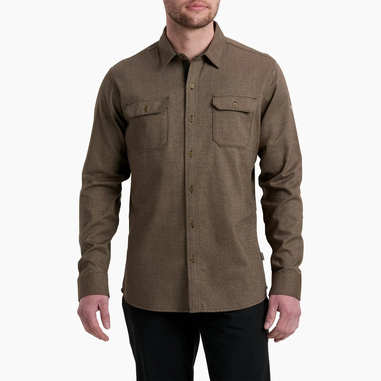 KÜHL  Men's  DESCENDR Long Sleeve Button-Down Flannel Work Shirt