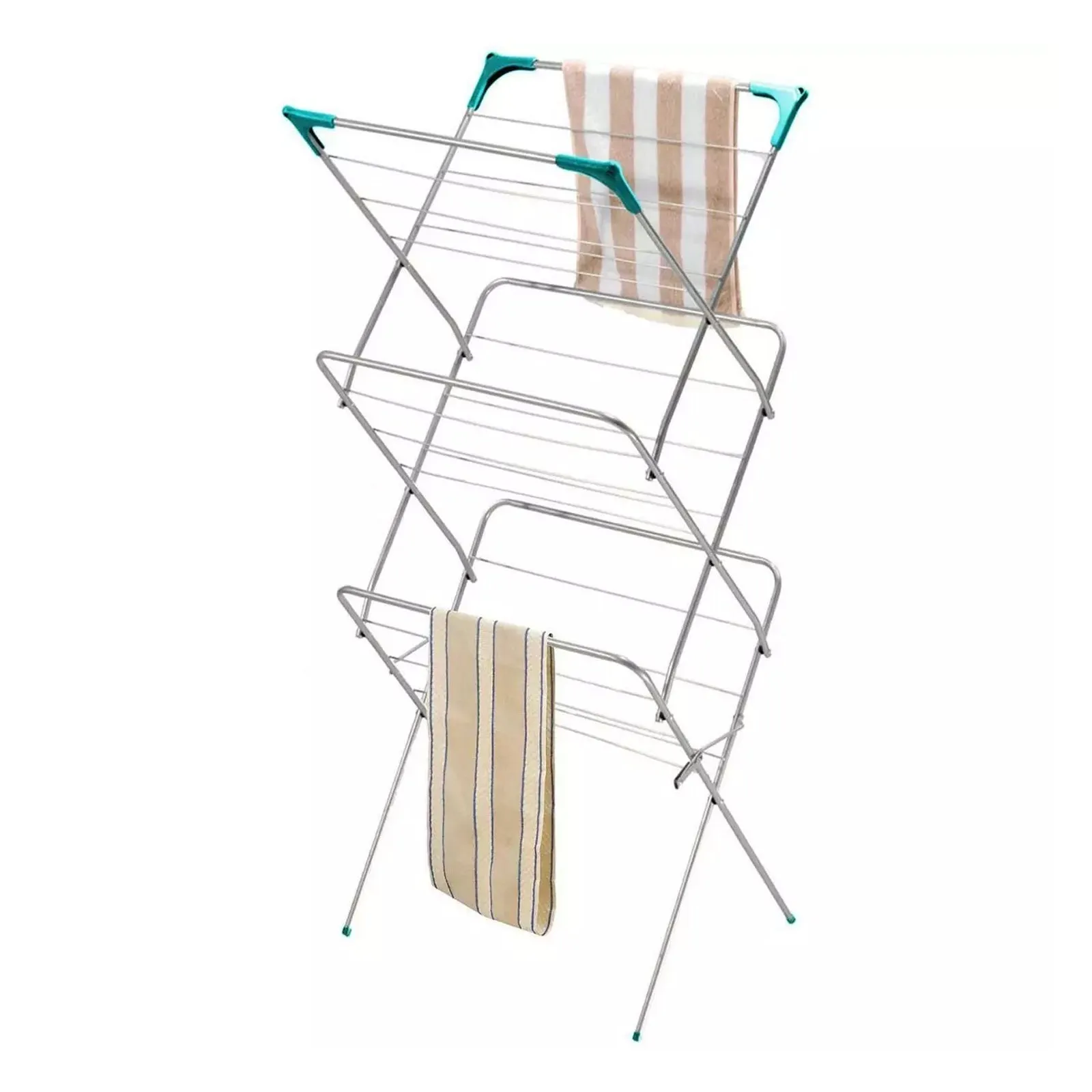 Kingfisher 26-Bar 3-Tier Deluxe Clothes Airer