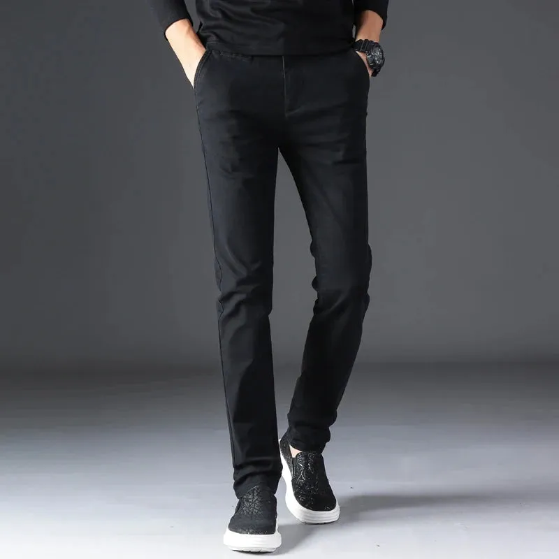 KSTUN 2023 Spring Summer New Casual Pants Men Cotton Slim Fit Chinos Fashion Trousers Male Brand Clothing Basic Mens Pants