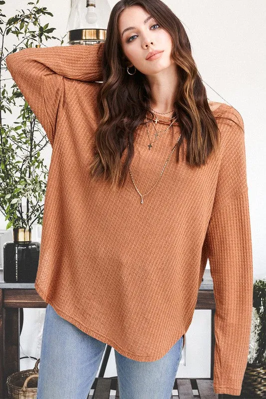 La Miel Waffle Bree Top