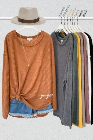 La Miel Waffle Bree Top