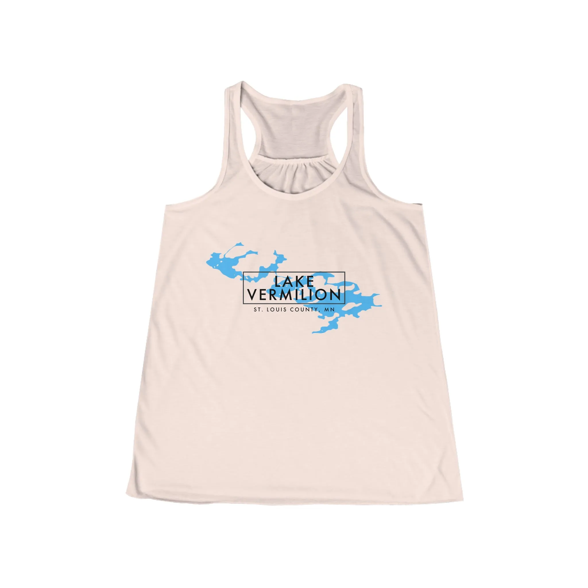 Lake Vermilion - MN - Women's Flowy Racerback Tank